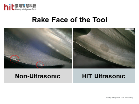 Titanium Drilling Case2:rake face of the tool in titanium alloy side milling